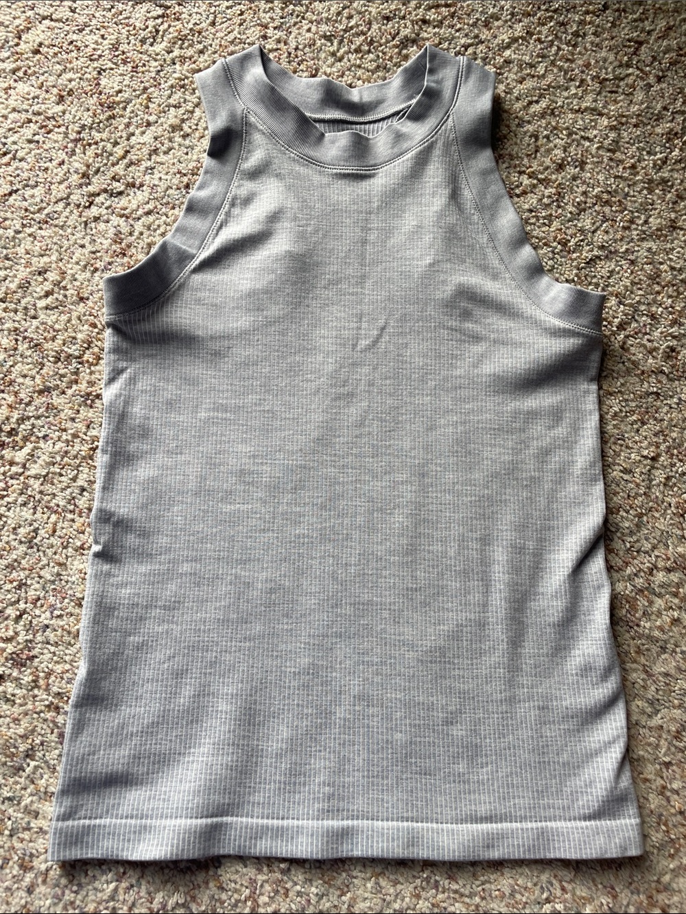 Athleta Renew Racer Back Tank Gray